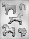 Horse Assortment Chocolate Mould